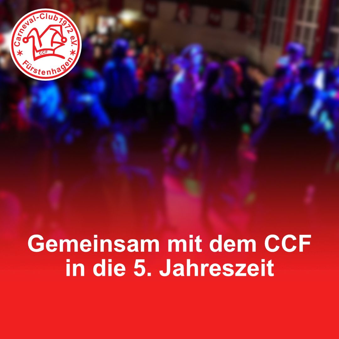 Gemeinsam in die 5. Jahreszeit